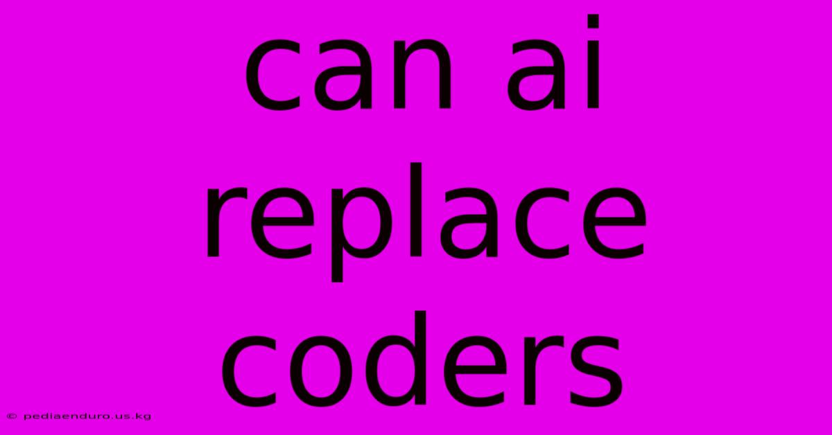 Can Ai Replace Coders