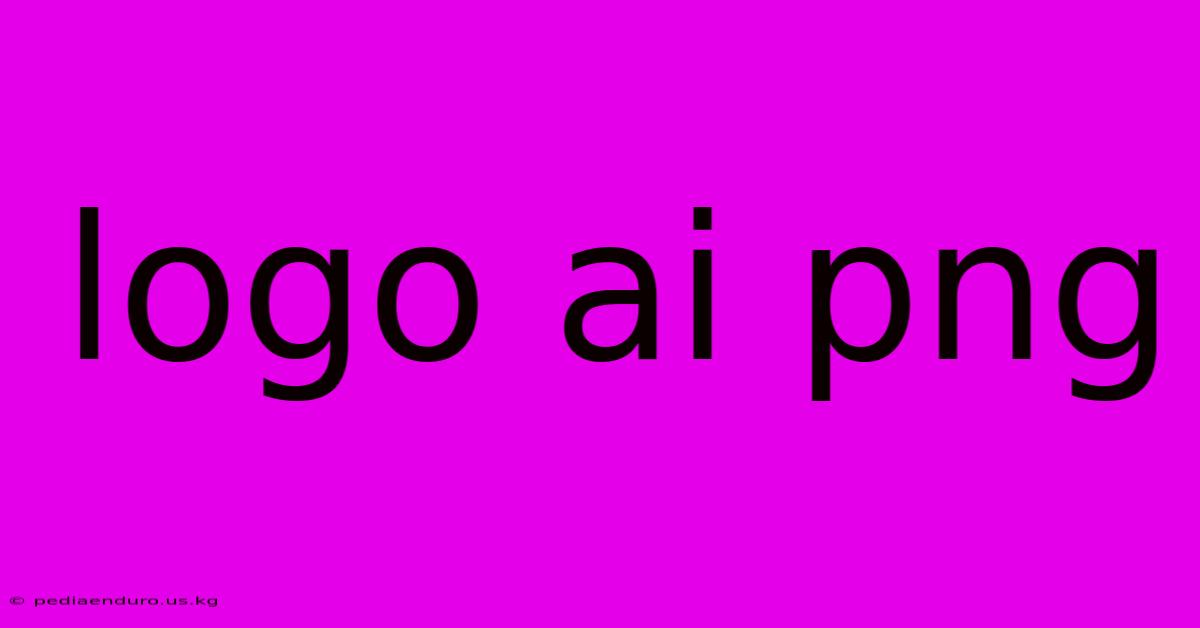 Logo Ai Png