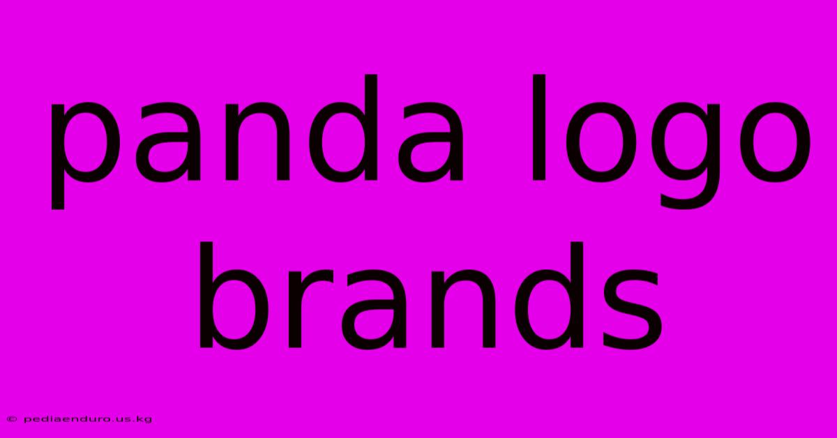 Panda Logo Brands