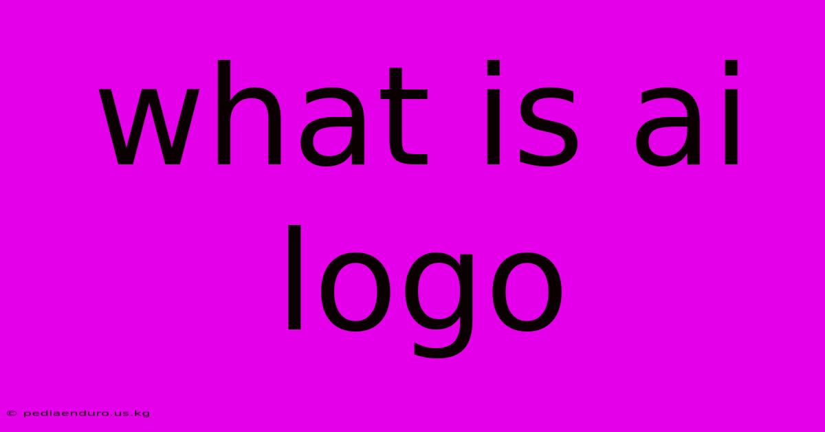 What Is Ai Logo